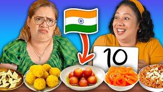 Mexican Moms Try Indian Food Desserts