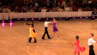 2012 Desert Classic Pre -Teen II Latin Final HD - Ballroom Dance Video Kids Children