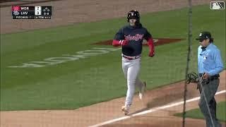 Romy Gonzalez CRUSHES Back-To-Back Home Runs  Boston Red Sox MiLB  03292024