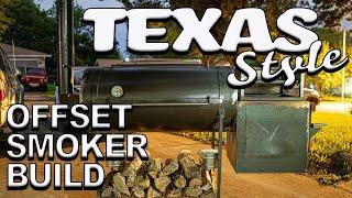 Texas Style Smoker Build  Chuds BBQ