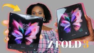 Samsung Galaxy Z Fold 3 2021 Unboxing  Set Up And What Else?