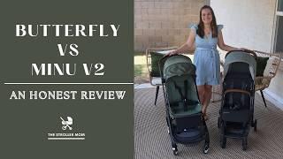 Bugaboo Butterfly vs UPPAbaby Minu V2  Best compact travel stroller?