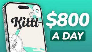 Easiest Way To Make $800 a Day with Kittl & Etsy 2024