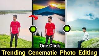 Viral cinematic photo editing in one click  ai photo editing  trending photo editing 