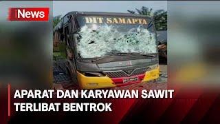 Unjuk Rasa Gabungan Karyawan Sawit di Sambas Berakhir Ricuh