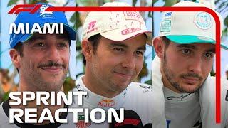 Drivers React After Action-Packed Sprint  2024 Miami Grand Prix