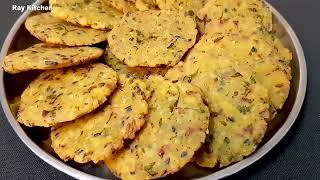 1 कप पोहा से 10 मिनट में बनाए खस्ता कुरकुरा नाश्ता जो पूरे 2 महीने तक खाए Masala papdi