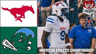 American Athletic Championship SMU Mustangs vs. Tulane Green Wave  Full Game Highlights