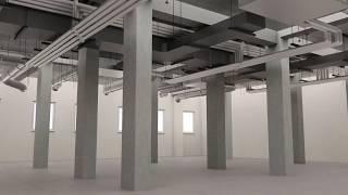 BIM Services London    MEP Install Sequencing Animation