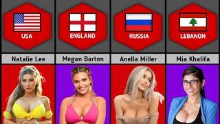 OnlyFans Girls From Different Countries Part 1  Most Beautiful Only fans Girls
