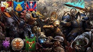 SUBCOMMANDERS - Grand Alliance of Order vs. Chaos Epic Struggle - Total War Warhammer 2