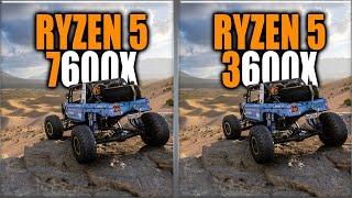 7600X vs 3600X Benchmarks  15 Tests - Tested 15 Games and Applications