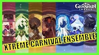 Xtreme Carnival Ensemble Event Music Compilation - Genshin Impact