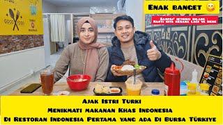 Ajak Istri bule Turki menikmati makanan Khas Indonesia Ternyata Istriku Suka banget ama BAKSO 
