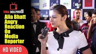 Alia Bhatt Got Angry On Media Reporter  What Are You Doing Tommorow