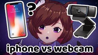 2D Vtuber iphone vs webcam tracking ┃  Is it worth it?