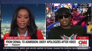 Camrons Outrageous Reaction To Diddy Hotel VideoApology On CNN Must See