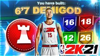 THIS 67 POINT GUARD BUILD WILL BREAK NBA 2K21 OVERPOWERED DEMIGOD BUILD Best Build NBA 2K21