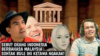 Sebut Orang Indonesia Berbahasa Malaysia Sontak Bule ini Tertawa Ngakak