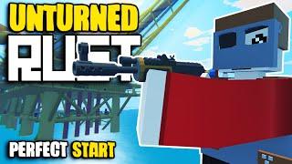 The Intense Journey To Becoming The Most STACKED - Unturned Rust Rusturned Survival