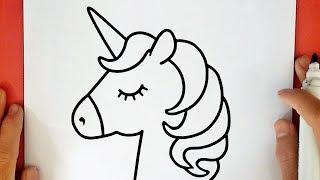 HOW TO DRAW A CUTE UNICORN