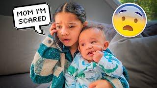 LEAVING THE BABY ALONE *MOM LOSES IT*