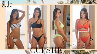 2020 Cupshe Blue Bikini Try On Haul Spring Swimwear ft.Ari Dugarte Try On