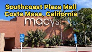 Shopping at Macys South Coast Plaza Mall