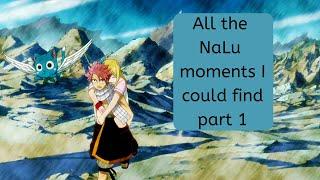 ALL The NaLu Moments I Could Find pt.  1