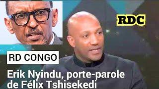 RDC Éric Nyindu porte-parole de Félix Tshisekedi déclare que Kagame est un dictateur sanguinaire