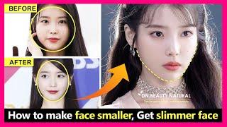 Top Slim face exercise  How to get a Smaller Face Lose cheek fat and get slimmer face fast.