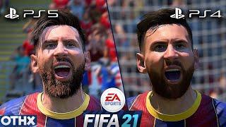 FIFA 21  PS5 vs PS4  Amazing NEW Gameplay and Graphics Comparison  @Onnethox