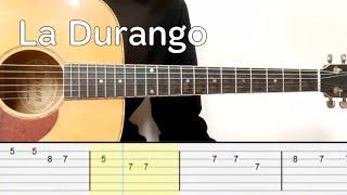 Peso Pluma - La Durango Easy Guitar Tutorial Tabs