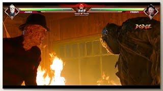 Jason vs Freddy Final Battle with Healthbars