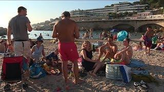 Apéro sur la plage à Marseille