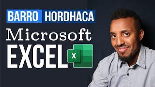 Barro sida loo isticmaalo Microsoft Excel 2022 I Barashada Excel AfSomali