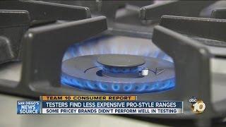 Consumer Reports compares low-cost pro-style ranges against big-name brands