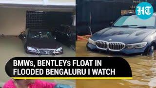 Bentley BMW float in flooded Bengaluru State IT minister to meet BBMP Tech CEOs to chalk out plan