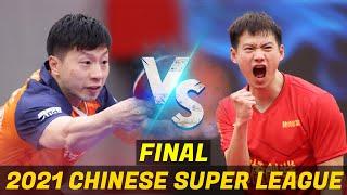 Ma Long vs Zhou Yu  2021 Chinese Super League Final