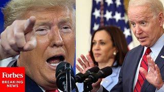 I Hate To Be Defending Him... Trump Rips Harris For Taking Nomination From Biden With No Votes