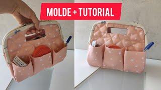 TUTORIAL + MOLDE de El INCREÍBLE Orgenizador de Tela  The Amazing a-frame ORGANIZER