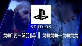 PlayStation Studios Opening Animation 2015-2016 2020-2022