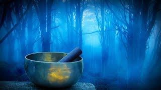 Rain in Woods + Tibetan Bowls  Relax Study or Sleep with White Noise Music  10 Hours