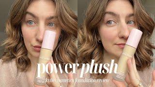 Kylie Cosmetics Power Plush Foundation Review