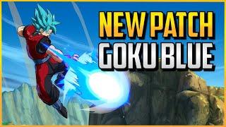 DBFZR ▰ Have You Seen New Patch Goku Blue?【Dragon  Ball FighterZ】