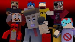 Lyrical Mayhem v2 All Animated  Lyric FNF Song Mega Mix FULL VERSION - Minecraft Animation