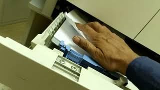 How to remove paper jam in canon imagerunner 2202 photocopy machine #canon  #dailynewsolutions