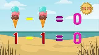 Learn Subtraction for Kids  Fun Math Lesson Numbers 1 to 5 Easy Math for Beginners — Learn & Play