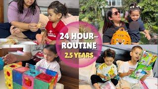 My babys 24 hour routine  2.5 Year Baby Routine  2.5 साल के बच्चे का डेली रूटीन