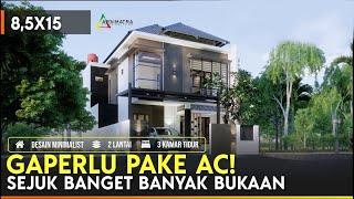 Mau Desain Rumah Sehat dan Sejuk Tanpa AC? Promo 800Ribu Untuk Desain Rumah Ini.